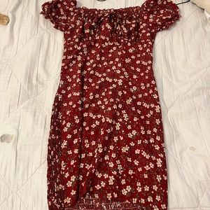Floral dress from garage